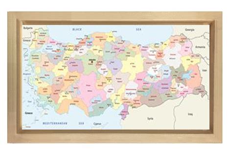 50x70 türkiye haritası